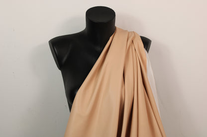 Tissu maille simili cuir - nude - photo 3/4 | So Tissus