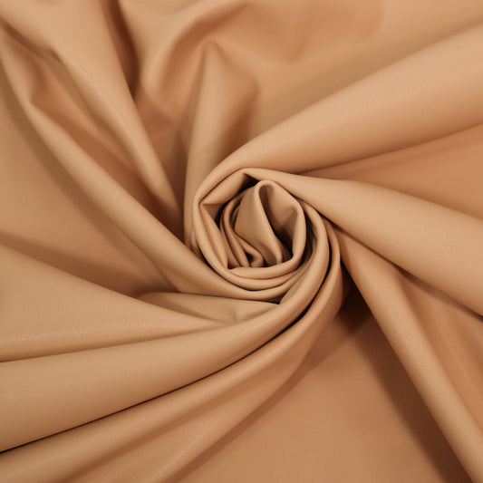 Tissu maille simili cuir - nude - photo 1/4 | So Tissus