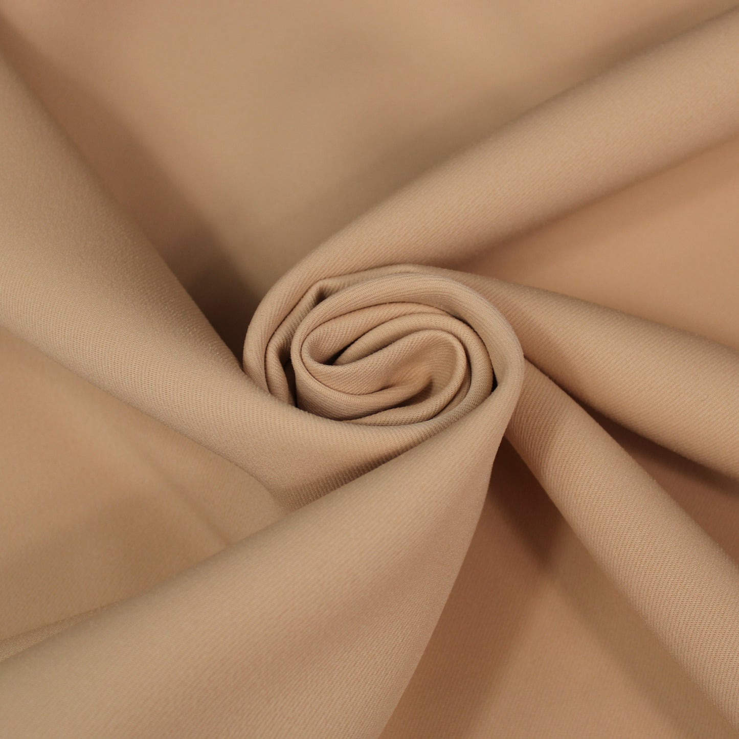 Tissu crêpe twill lourd - nude - photo 1/4 | So Tissus