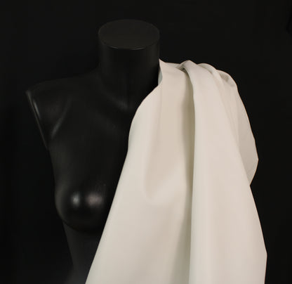 Tissu simili cuir - blanc - photo 3/4 | So Tissus