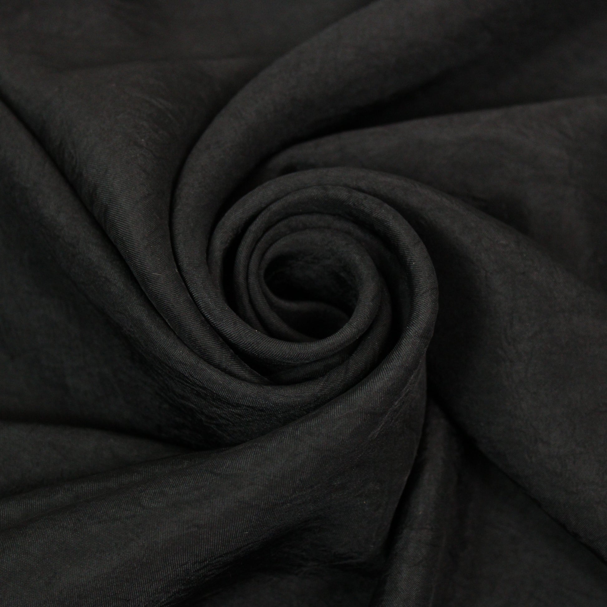 Tissu noir - effet froissé - photo 1/4 | So Tissus