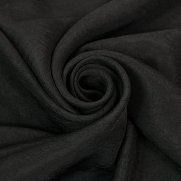 Tissu noir - effet froissé