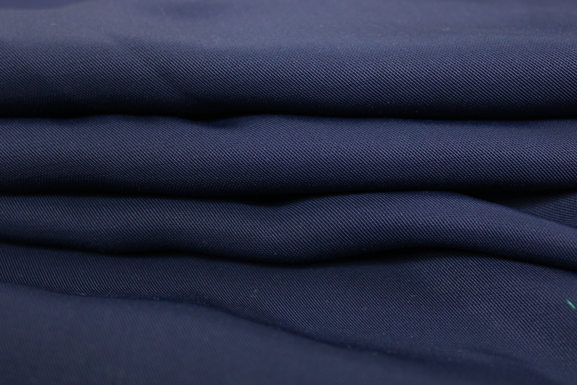 Tissu twill viscose - bleu marine - photo 2/4 | So Tissus