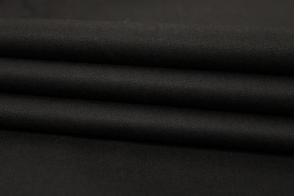 Tissu gabardine imperméable - noir - photo 2/4 | So Tissus