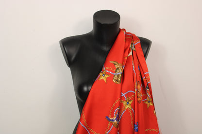 Tissu twill - imprimé santiags - rouge et multicolore - photo 3/5 | So Tissus