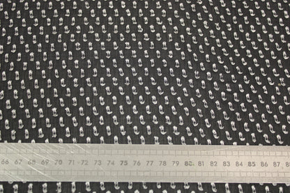 Tissu plumetis - noir et blanc - photo 5/6 | So Tissus