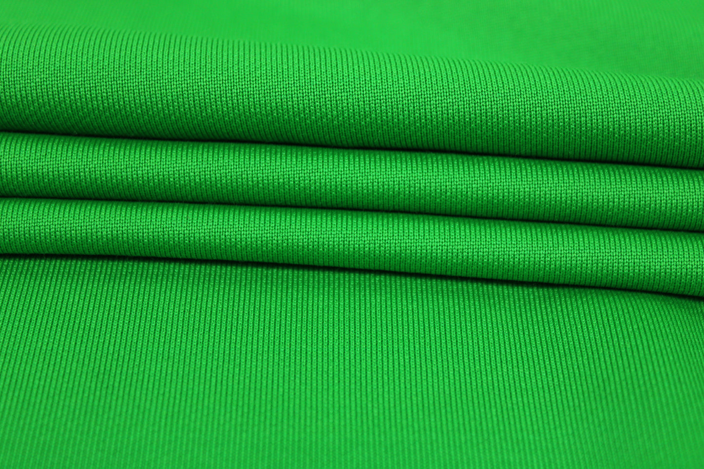 Tissu molleton french terry - vert gazon - photo 3/4 | So Tissus