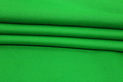 Tissu molleton french terry - vert gazon - photo 3/4 | So Tissus