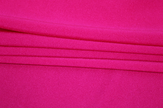 Tissu maille maillot de bain - rose barbie - photo 2/4 | So Tissus