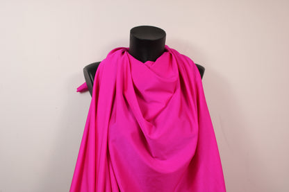 Tissu maille maillot de bain - rose barbie - photo 4/4 | So Tissus