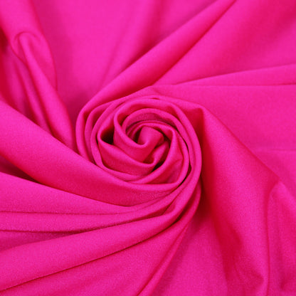 Tissu maille maillot de bain - rose barbie - photo 1/4 | So Tissus