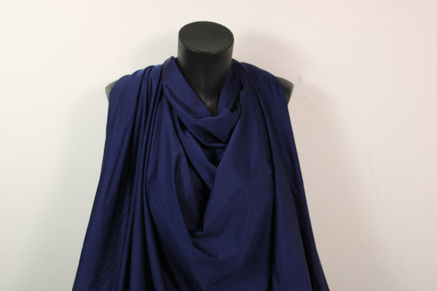 Tissu maille maillot de bain - bleu marine - photo 4/4 | So Tissus