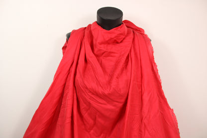Tissu tencel cupro - rouge garance - photo 4/4 | So Tissus