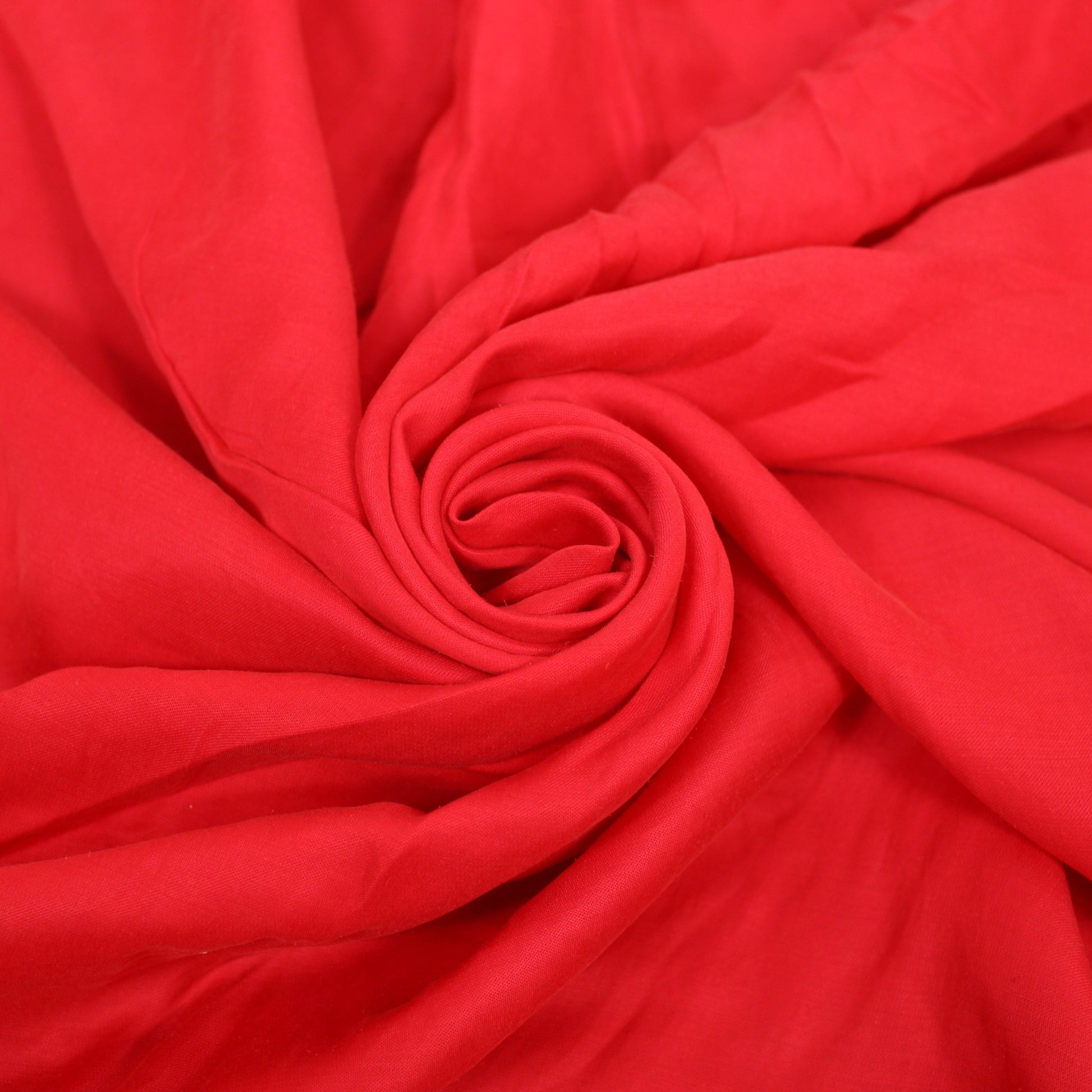 Tissu tencel cupro - rouge garance - photo 1/4 | So Tissus
