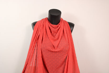Tissu plumetis - corail - photo 4/6 | So Tissus