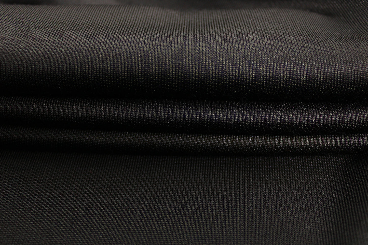 Tissu molleton french terry - noir - photo 2/5 | So Tissus
