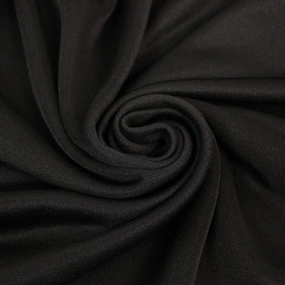 Tissu molleton french terry - noir - photo 1/5 | So Tissus