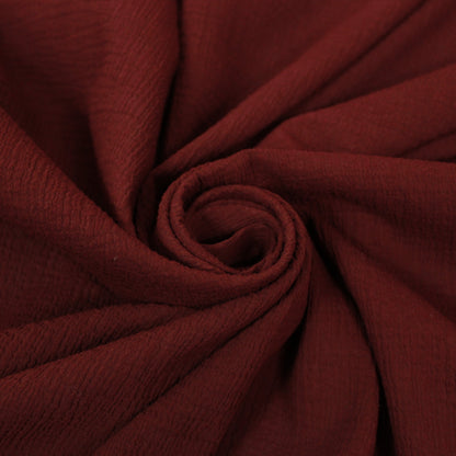 Gaze de coton - brique - photo 1/4 | So Tissus