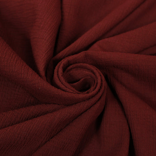 Gaze de coton - brique - photo 1/4 | So Tissus