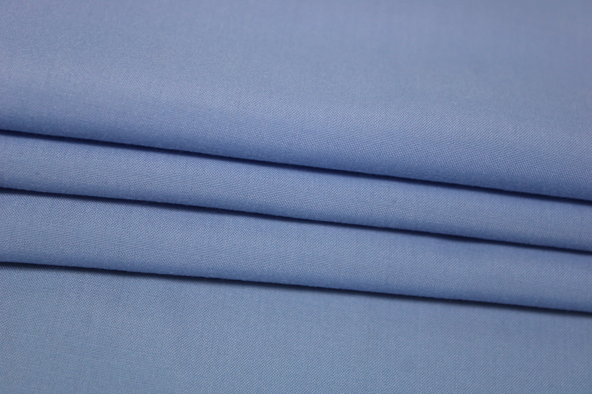 Tissu popeline coton acétate - bleu ciel - photo 2/4 | So Tissus
