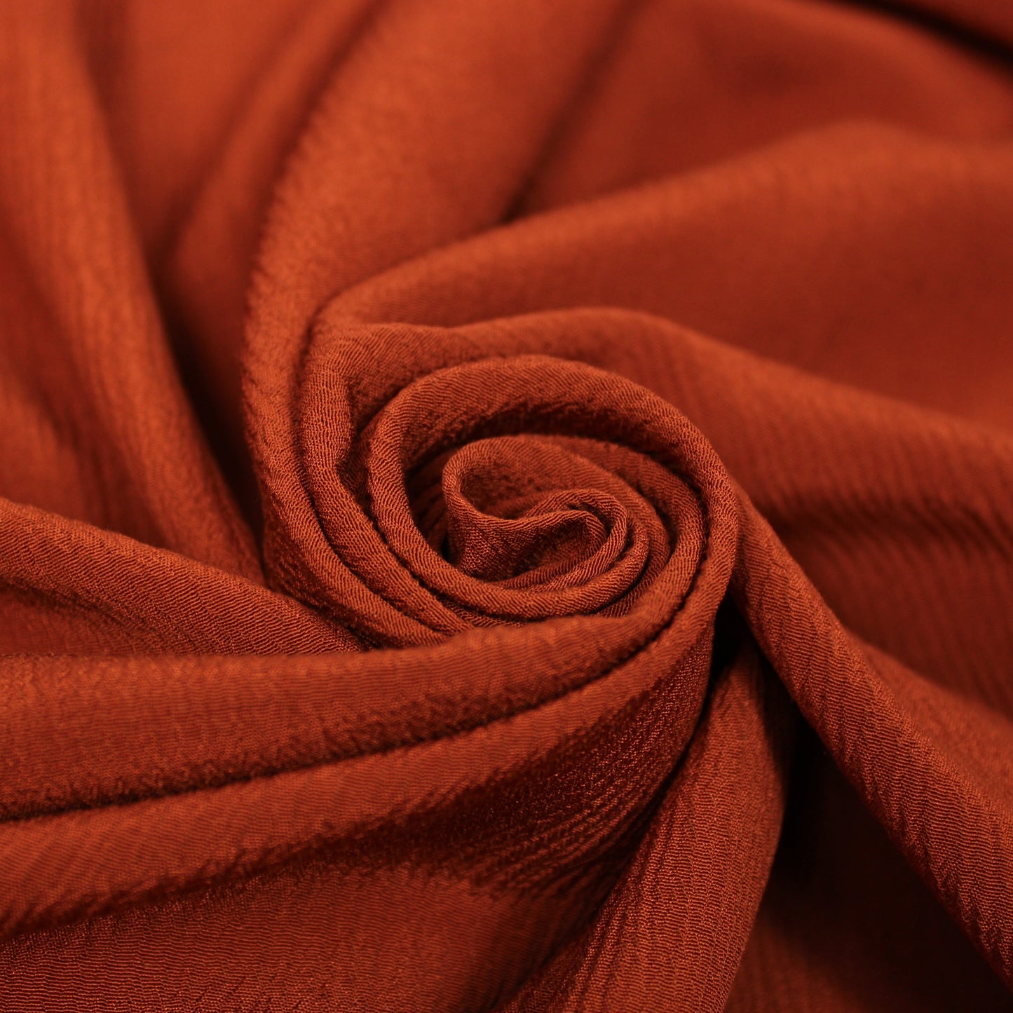 Tissu crêpon  - terracotta - photo 1/4 | So Tissus