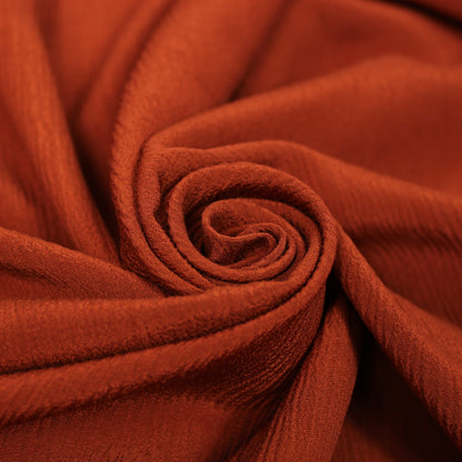 Tissu crêpon  - terracotta - photo 1/4 | So Tissus