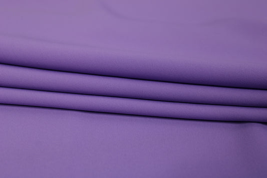 Tissu crêpe - lilas - photo 2/4 | So Tissus