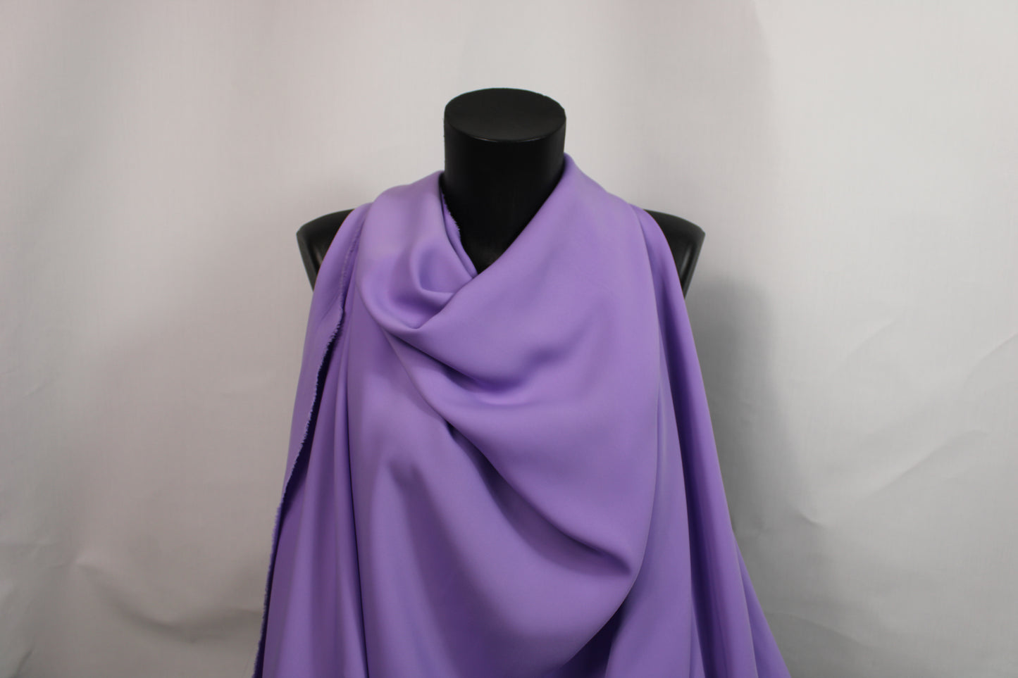 Tissu crêpe - lilas - photo 4/4 | So Tissus