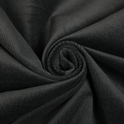 Tissu velours côtelé - noir - photo 1/4 | So Tissus