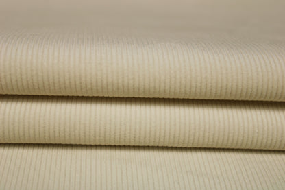 Tissu velours côtelé - ivoire - photo 2/4 | So Tissus