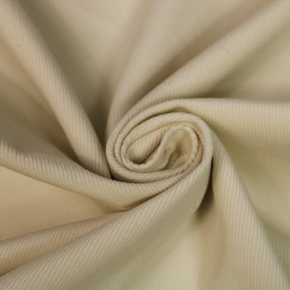 Tissu velours côtelé - ivoire - photo 1/4 | So Tissus
