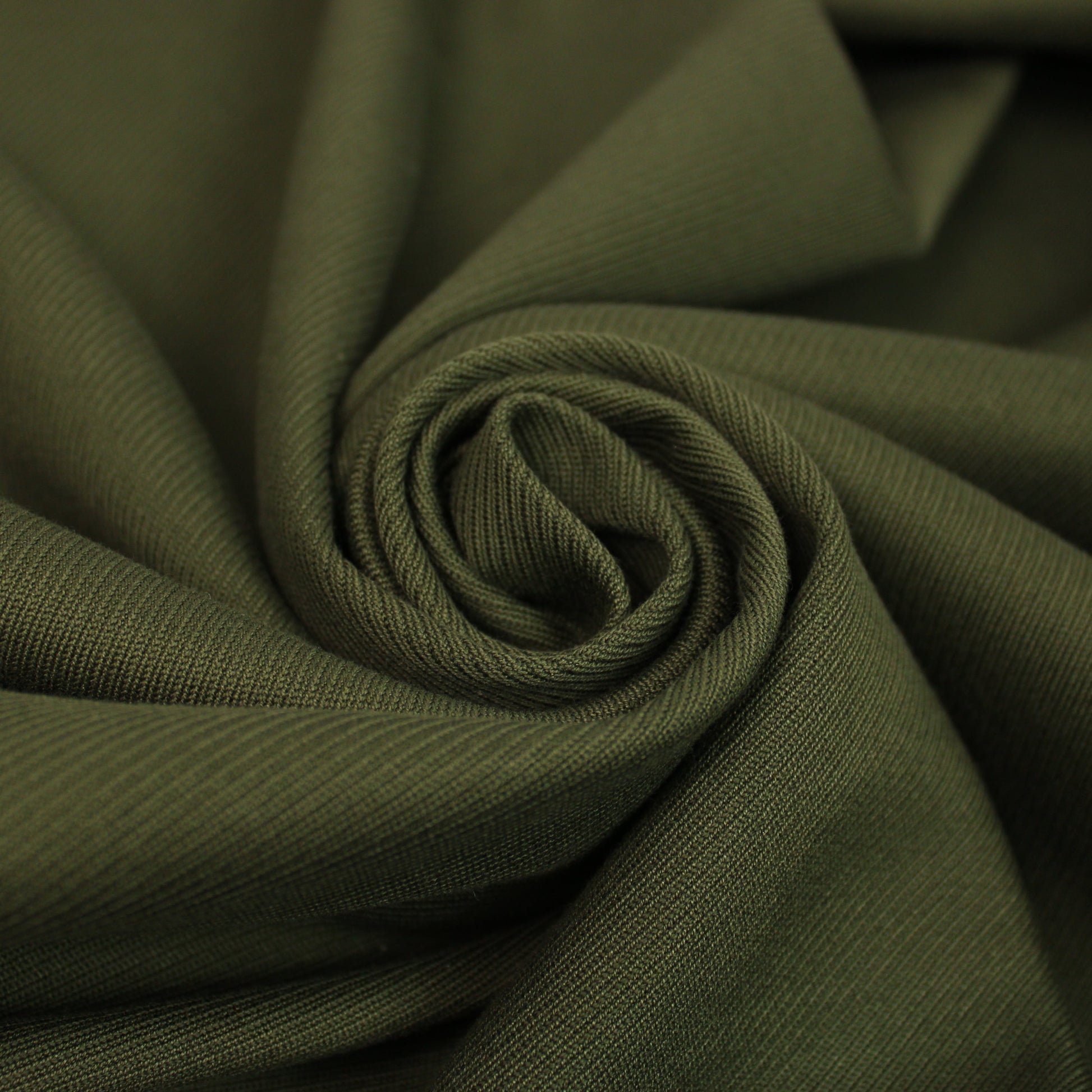 Tissu gabardine sergé de coton - kaki - photo 1/4 | So Tissus