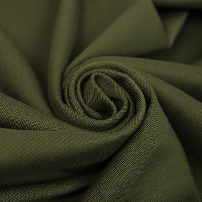 Tissu gabardine sergé de coton - kaki - photo 1/4 | So Tissus