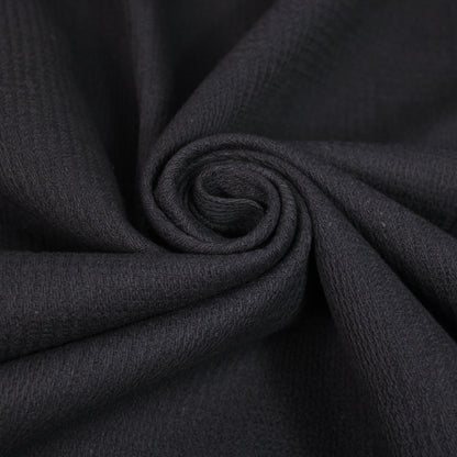 Tissu tweed coton tissé - bleu marine foncé - photo 1/4 | So Tissus