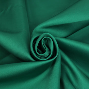 Tissu satin duchesse - vert émeraude