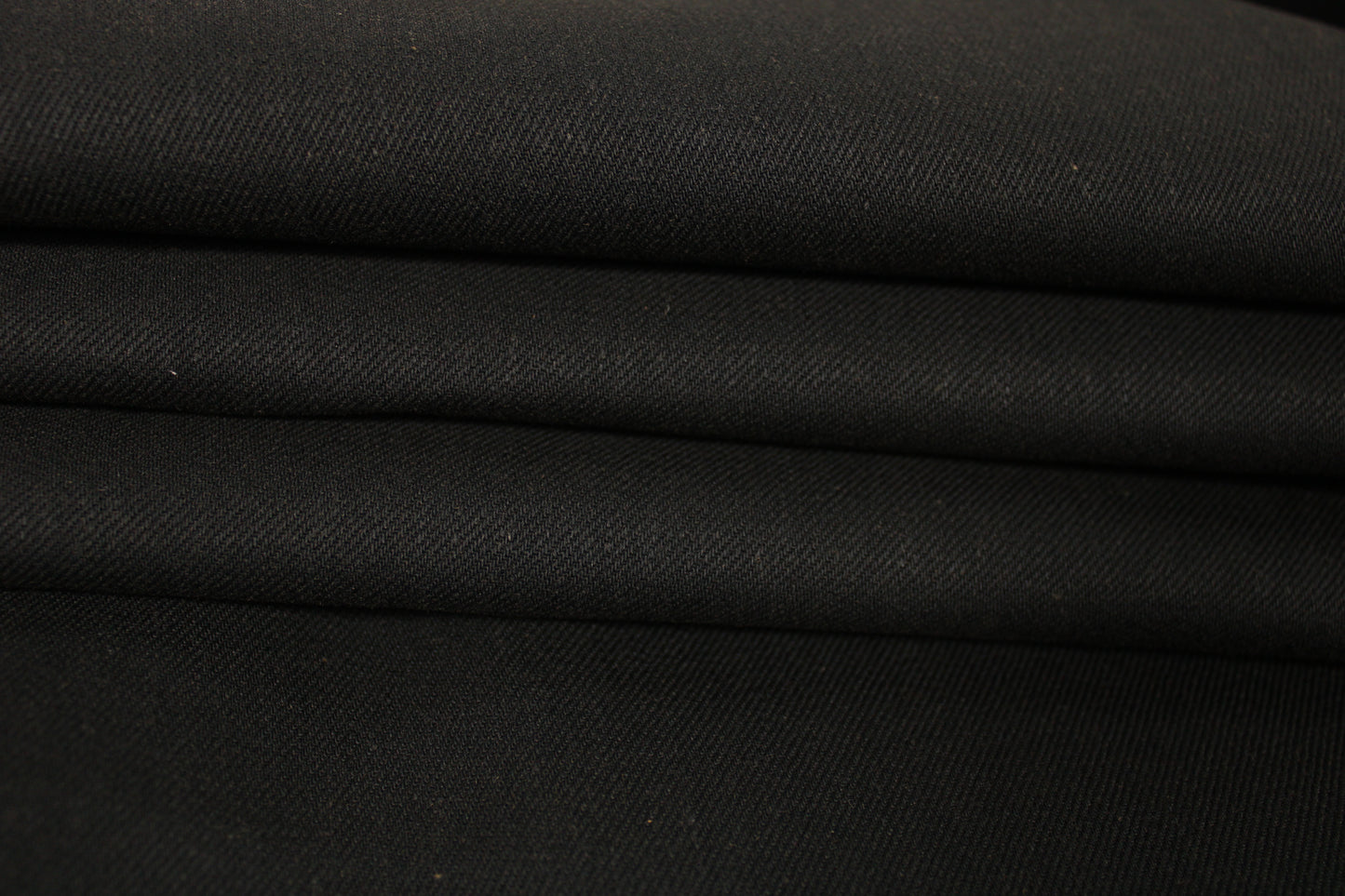 Tissu denim - noir - photo 2/4 | So Tissus
