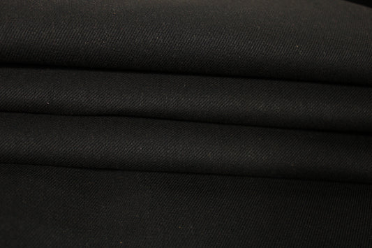 Tissu denim - noir - photo 2/4 | So Tissus