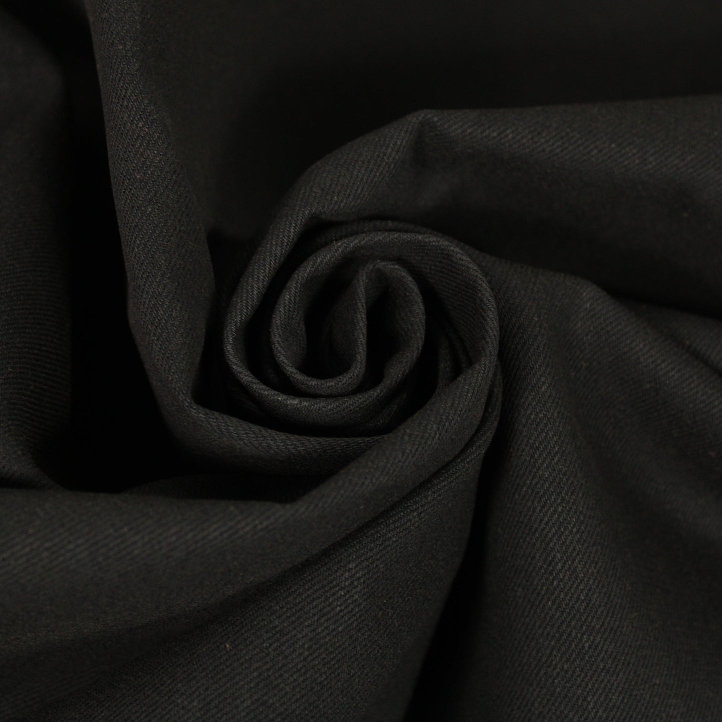 Tissu denim - noir - photo 1/4 | So Tissus