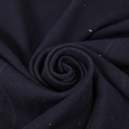 Tissu maille côtelé - bleu marine - photo 1/4 | So Tissus