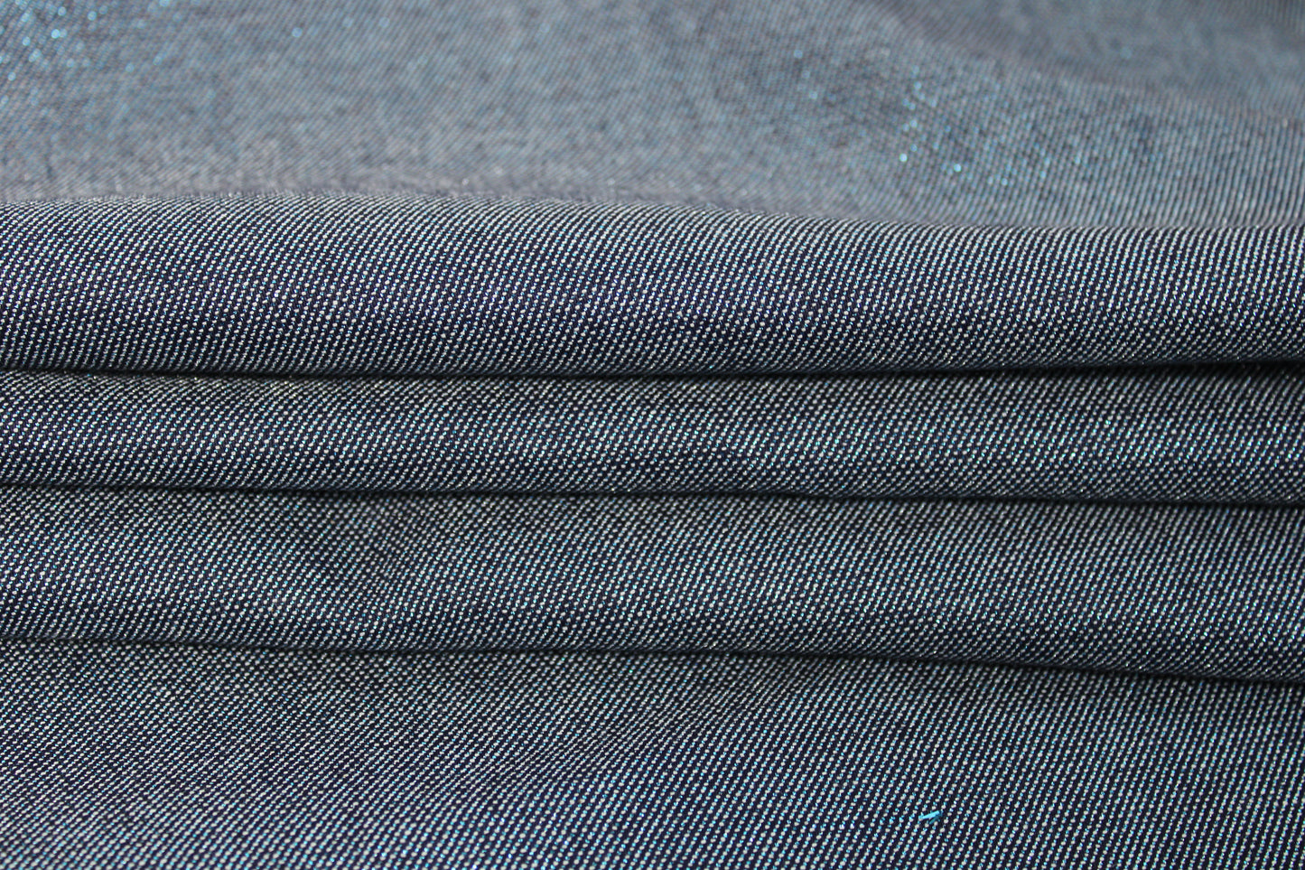Tissu denim irisé - bleu ciel - photo 2/4 | So Tissus