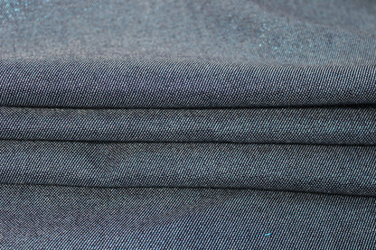 Tissu denim irisé - bleu ciel - photo 2/4 | So Tissus