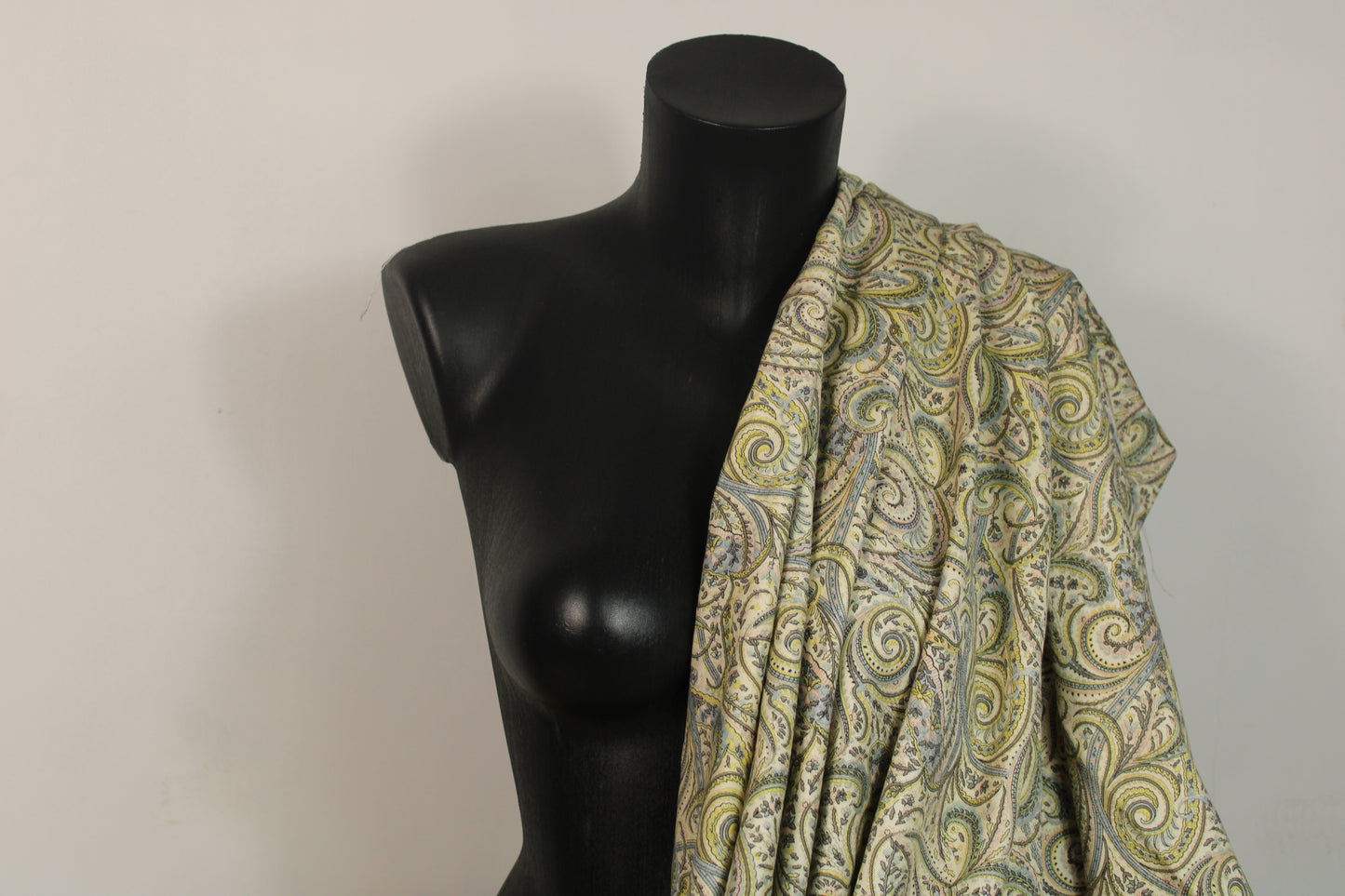 Tissu gabardine de coton - imprimé cachemire - photo 3/5 | So Tissus