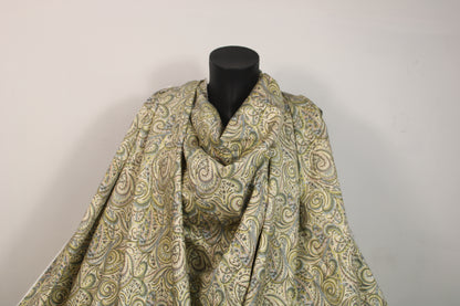Tissu gabardine de coton - imprimé cachemire - photo 4/5 | So Tissus