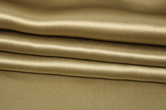 Tissu satin de soie - greige - photo 2/4 | So Tissus