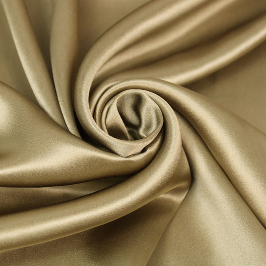 Tissu satin de soie - greige - photo 1/4 | So Tissus