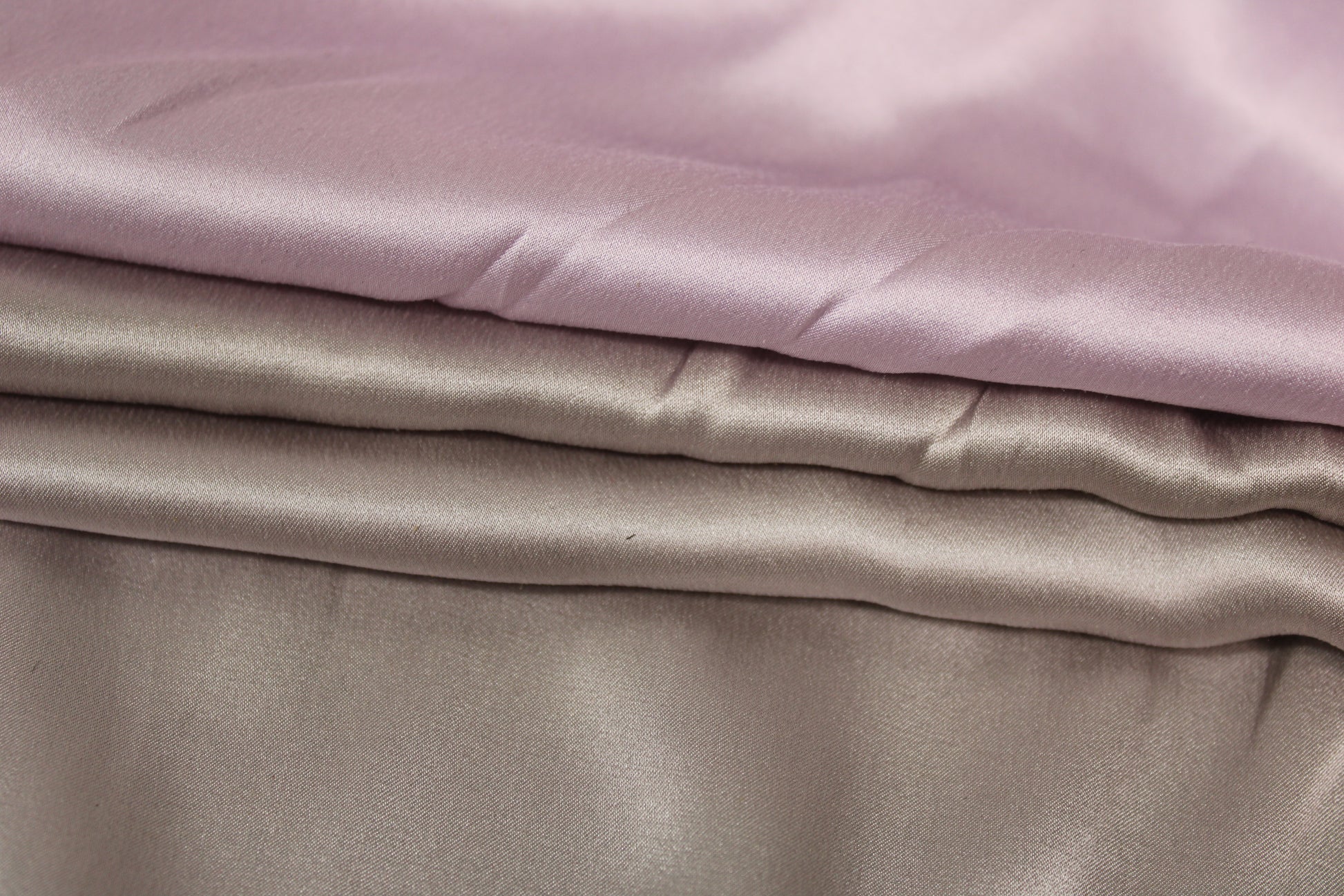 Tissu satin de soie - imprimé dégradé - gris et lilas - photo 2/4 | So Tissus