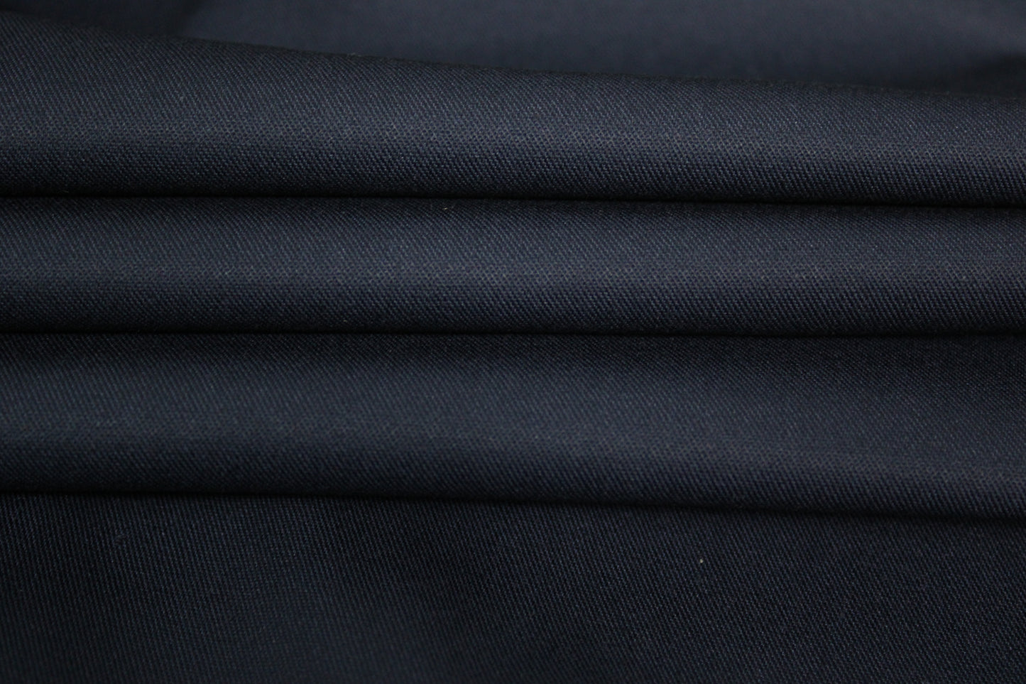 Tissu gabardine de coton prestige - bleu marine - photo 2/4 | So Tissus
