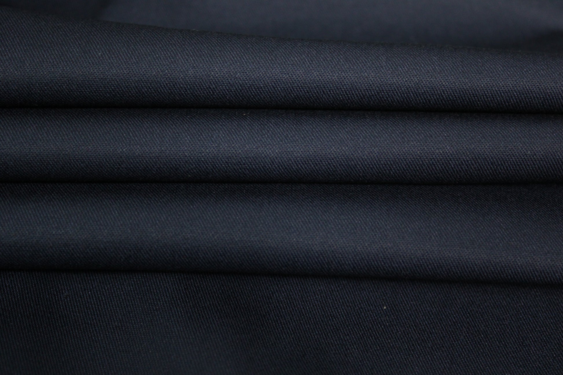 Tissu gabardine de coton prestige - bleu marine - photo 2/4 | So Tissus