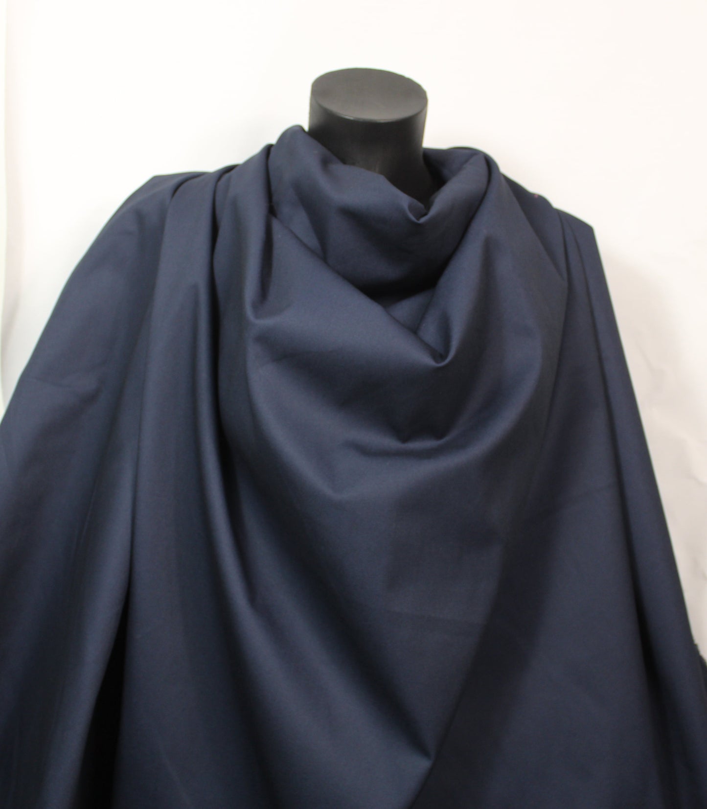 Tissu gabardine de coton prestige - bleu marine - photo 4/4 | So Tissus