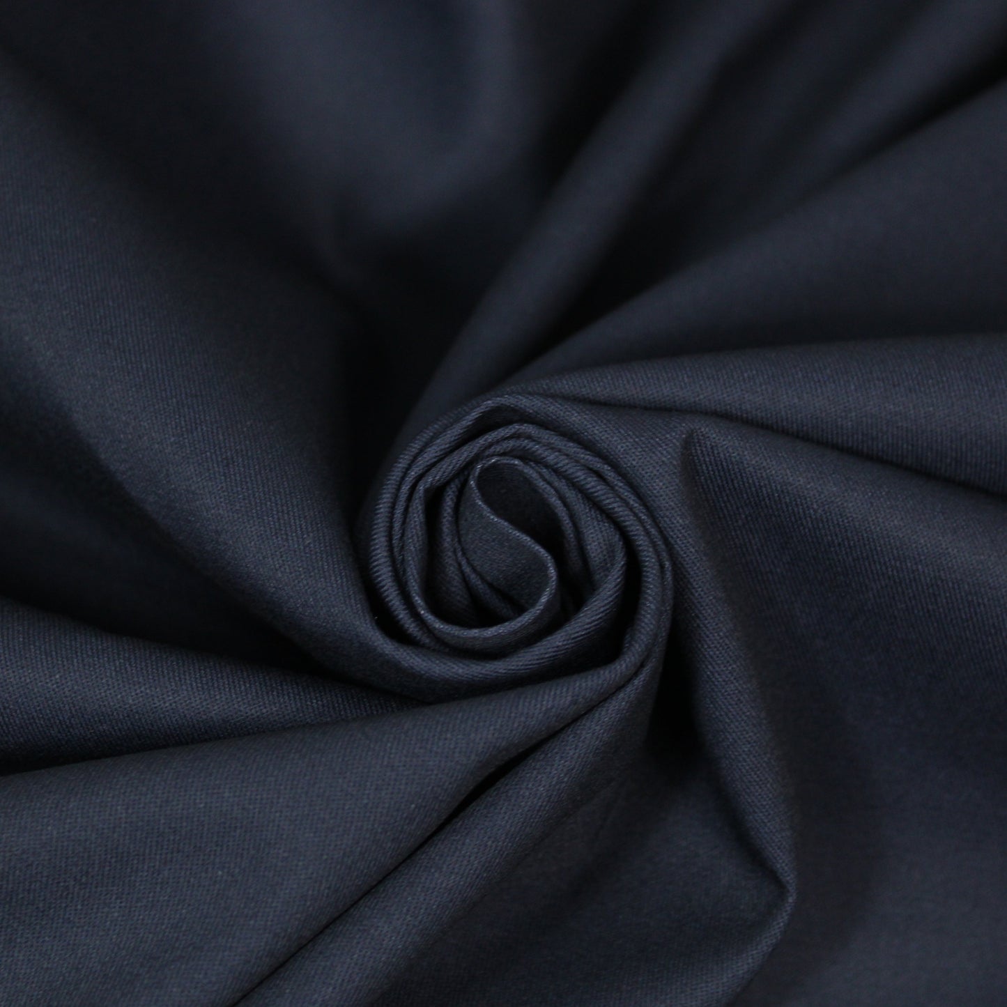 Tissu gabardine de coton prestige - bleu marine - photo 1/4 | So Tissus